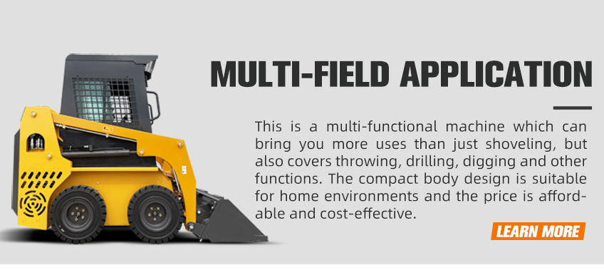 0.3 Ton Skid steer loader