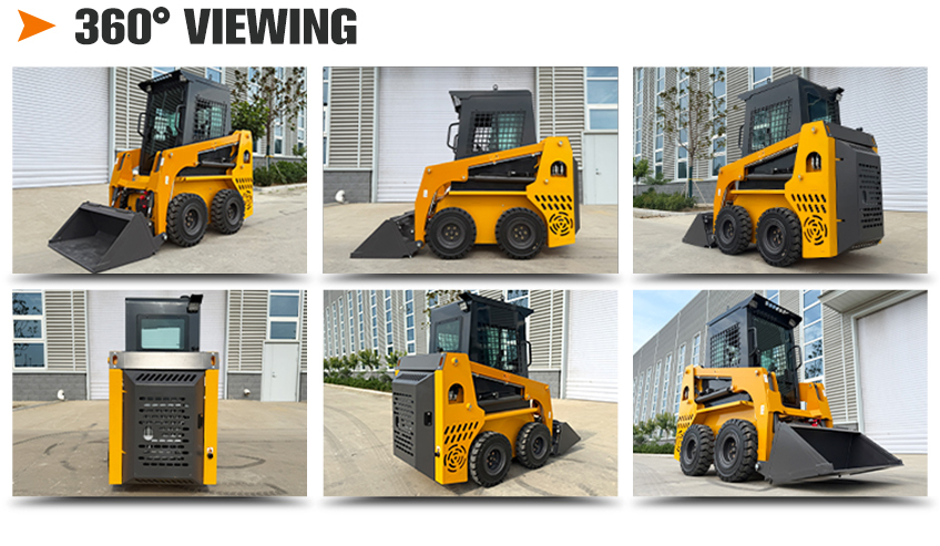 0.3 Ton Skid steer loader