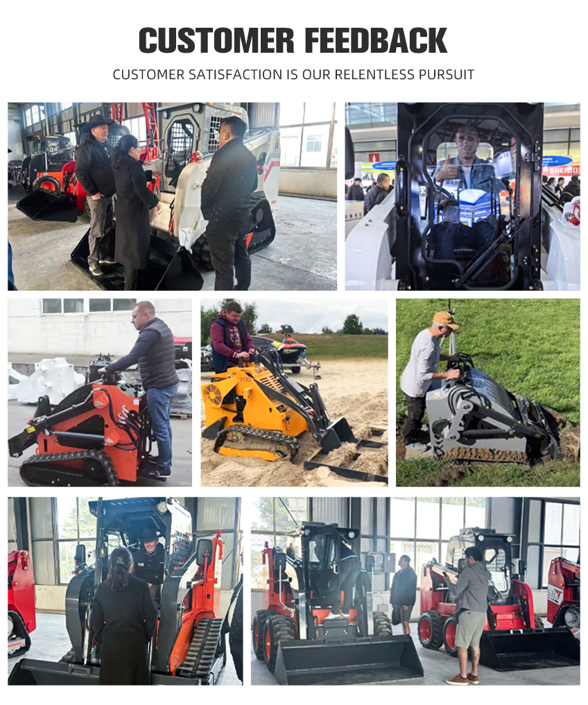 0.3 Ton Skid steer loader